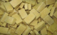蒸煮冻姜泥块 IQF Ginger Puree